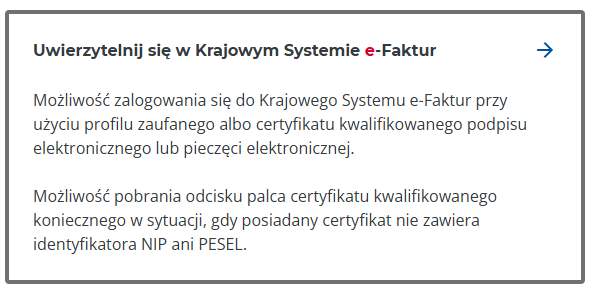Uwierzytelnienie w KSeF